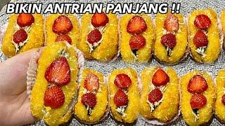 JAJANAN INI BIKIN ANTRIAN PANJANG !! LARIS MANIS ENAK CRISPYY MUDAH BUATNYA !!