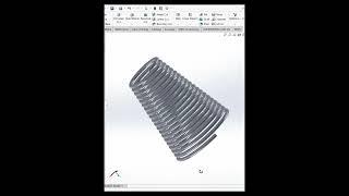 #Spring Design and Threads in Solid Works