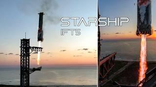 SpaceX schreibt Geschichte! Unfassbar: Starship Booster vom Startturm in der Luft aufgefangen! IFT5