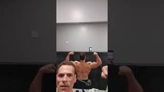 @mixalismixalhs6996 Posing biceps at Gym