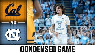 Cal vs. North Carolina Condensed Game | 2024-25 ACC Men's Basketball