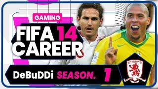  LIVE STREAM FIFA 14 - Middlesbrough Career Mode Season 1 - FIFA 14 Legends Icons (No Commentary)