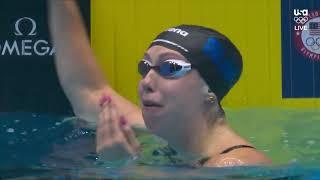 Gretchen Walsh sets a WORLD RECORD in the 100m fly | U.S. Olympic Swimming Trials presented by Lilly