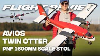 Flight Review - Avios Twin Otter | Scale STOL Twin-Engine Fun on Land & Water!