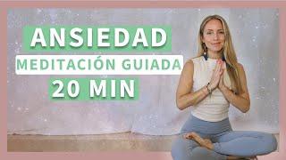 Meditación guiada para ANSIEDAD y miedo