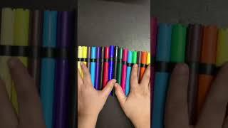 Sketchpen #artkit #shorts #sketch #colorpen #schoolstationery#artsupplies