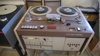 МЭЗ-109 stereo. Russian reel-to-reel prof. tape recorder