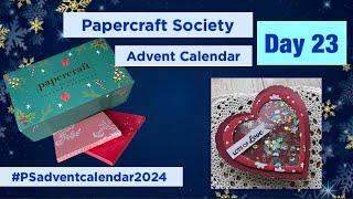 Papercraft Society Advent Calendar DAY 23 @CraftStashcoukTV