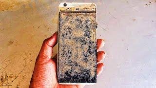 [ ASMR ] Restoration an abandoned HTC smartphone | Rebuild broken phone | Restore broken phone