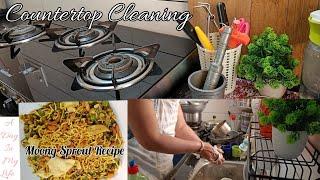 Kitchen Countertop Cleaning and Organization | A day in my life | Life Captured With Munmun