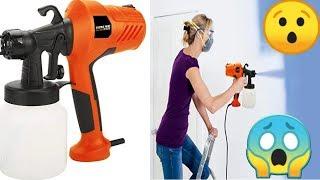 Unboxing of Janvitha Flawless, Fast, Painting Tool Plastic Sprayer Elite Portable Spray Machine.