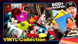 My Complete Vinyl Record Collection Tour! (600+ Records!)