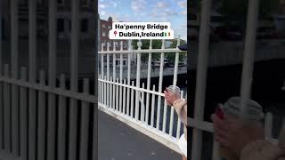 Ha'penny Bridge #dublin #ireland #travel #irish #hapennybridge #bridge #europe #eurotravel #wanderer