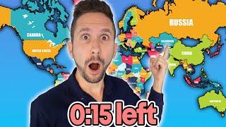 Naming All Countries In Under 8 Minutes