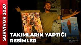 YAPILAN RESİMLER AÇIK ARTIRMAYA ÇIKARTILDI | Survivor Ünlüler Gönüllüler