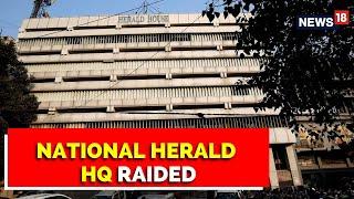 Herald 'Heat' On Gandhis, ED Conducts Raids At Herald House, Other Multiple Locations | English News