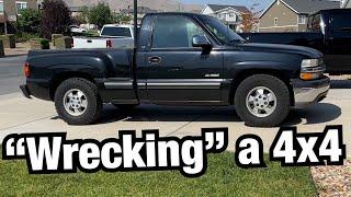 HOW TO RUIN a 4wd truck by LOWERING IT! (but improve the handling, and make better in every way)