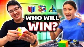 Can I Beat My Daughter In A Rubik’s Cube Competition?  Townsville Comp Vlog 2024