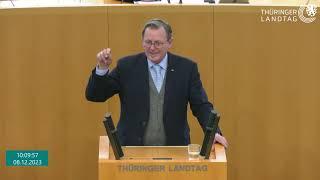 Ministerpräsident Bodo Ramelow im Thüringer Landtag