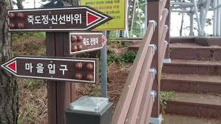 죽도등산로입구~죽도전망대~죽도정