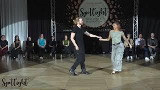 Spotlight New Year's Celebration 2024/2025 Novice Jack & Jill Matthew Davis & Briley Sterling