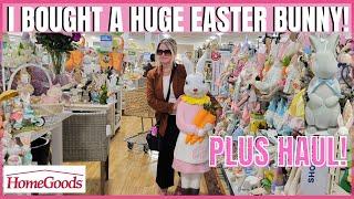 HOMEGOODS | LIFE SIZE EASTER BUNNIES | EGGSTRAVGANZA | STORE WALK THRU PLUS HAUL| #homegoods