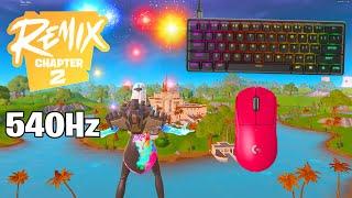 SteelSeries Apex Pro Mini ASMR  Solo Gameplay  Satisfying Keyboard Fortnite 240 FPS 4K