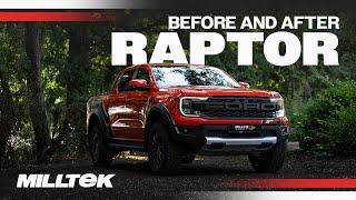 Ford Ranger Raptor Milltek Sport Sound Comparison