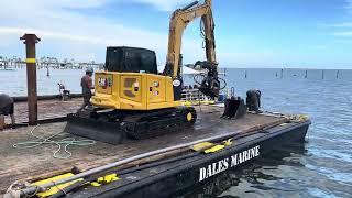MARINE CONSTRUCTION BEGINS AT Galia 10/24