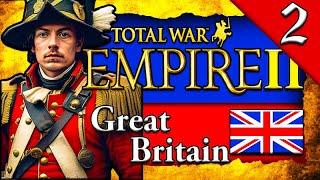 THE SCOTTISH WAR BEGINS! Empire 2 Total War: Great Britain Campaign Gameplay #2