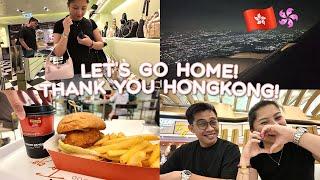 LET'S GO HOME + HONGKONG AIRPORT SHOPPING & TIPS | JOYCE YABUT-BARTOLOME