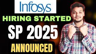 Finally Infosys Hiring 2025 Batch | Infosys SP Hiring 2025 | Eligibility | Apply Link | OFF Campus