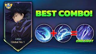 TOP 1 GLOBAL JULIAN BEST COMBO 2023 (auto one shot)