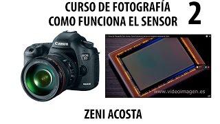 2 - Curso de Fotografía Zeni Acosta. Como funciona el sensor en nuestras cámaras de fotos.