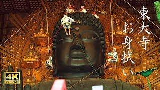 奈良の大仏様 『お身拭い』 : Daibutsu-sama Ominugui（Nara, Japan）