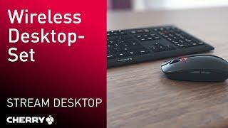 CHERRY STREAM DESKTOP |  Wireless keyboard and mouse set