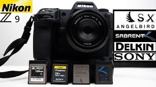 Nikon Z9 Nikon Z8 - CF Express Card type B  Review - Sabrent , ANGELBIRD AV PRO SX , and DELKIN $200