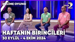 Kelime Oyunu 30 Eylül - 4 Ekim Haftası Birincileri | Özel Kolaj