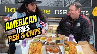 Taking an American to try Fish & Chips