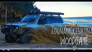 Bundaberg: Camping ,fishing (part 2/2 )Coonarr(Kinkuna)-Woodgate sand beach