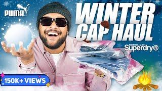 5 Best Winter Caps/Beanies for Men  Amazon & Ajio Haul Review 2022 | Puma, Superdry | ONE CHANCE