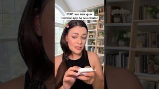 POV: sua mãe quer instalar app no seu celular #asmr #shorts #humor