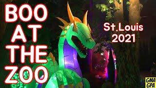 2021 St. Louis Boo At The Zoo Halloween Event: Dinosaurs, Ghosts, Dragons, Witches, & Smoke Bubbles!