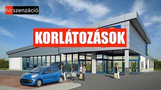 Vásárlási korlátozások az árrésstop miatt