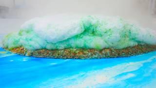 Foam EXPLOSION ! ! ! On a Carpet