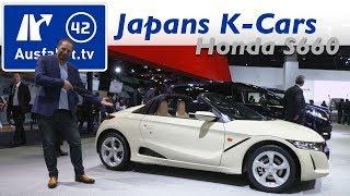 Honda S660, Daihatsu Canbus, Suzuki Hustler : Japanische Kleinstwagen K-Cars Tokyo Motor Show