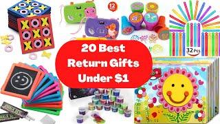 Kids Birthday Return Gift Ideas | 20 Best Return Gifts | Top Return Gift Ideas | Eva's 4th Bday