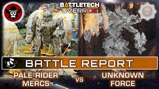 *FINALE* Hinterlands Campaign Part 5 | Pale Riders vs I.L.F. | BattleTech Override BatRep