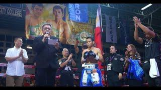 Highlights | Melvin Jerusalem vs Luis Castillo | Manny Pacquiao presents Blow by Blow