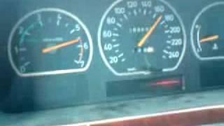 Saab 9000 CS goes 0-200 (Maptun Aero stage 3)